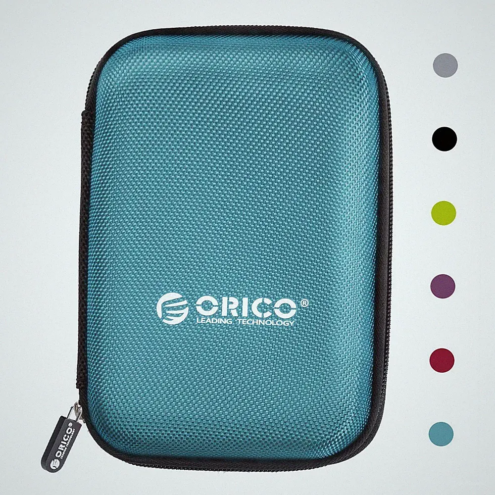 ORICO Hard Drive Case 2.5 inch External Drive Storage Carrying Bag Waterproof...