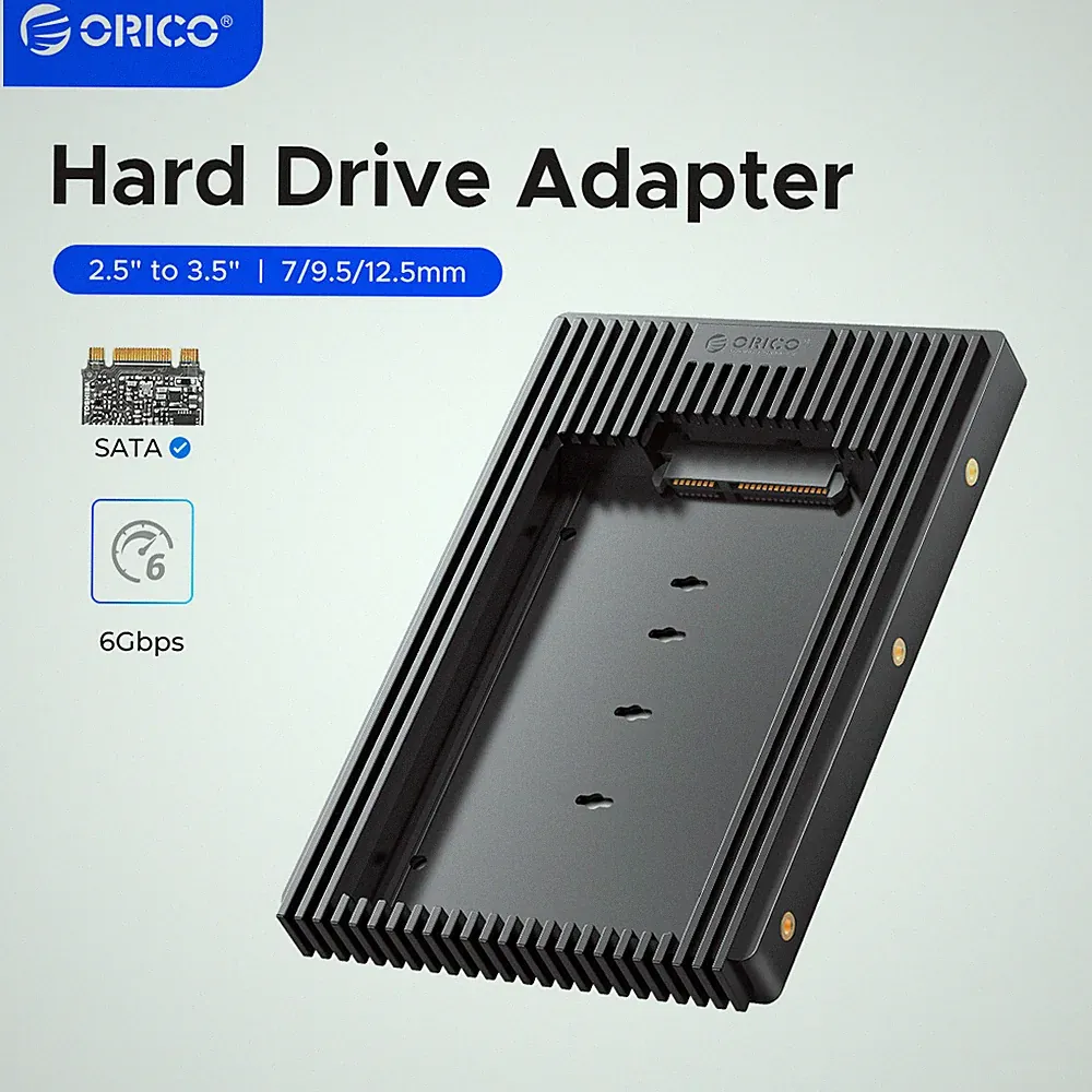 ORICO Internal 2.5 SATA/mSATA/NGFF to 3.5” SATA 3.0SSD HDD Bracket Tray Adapte