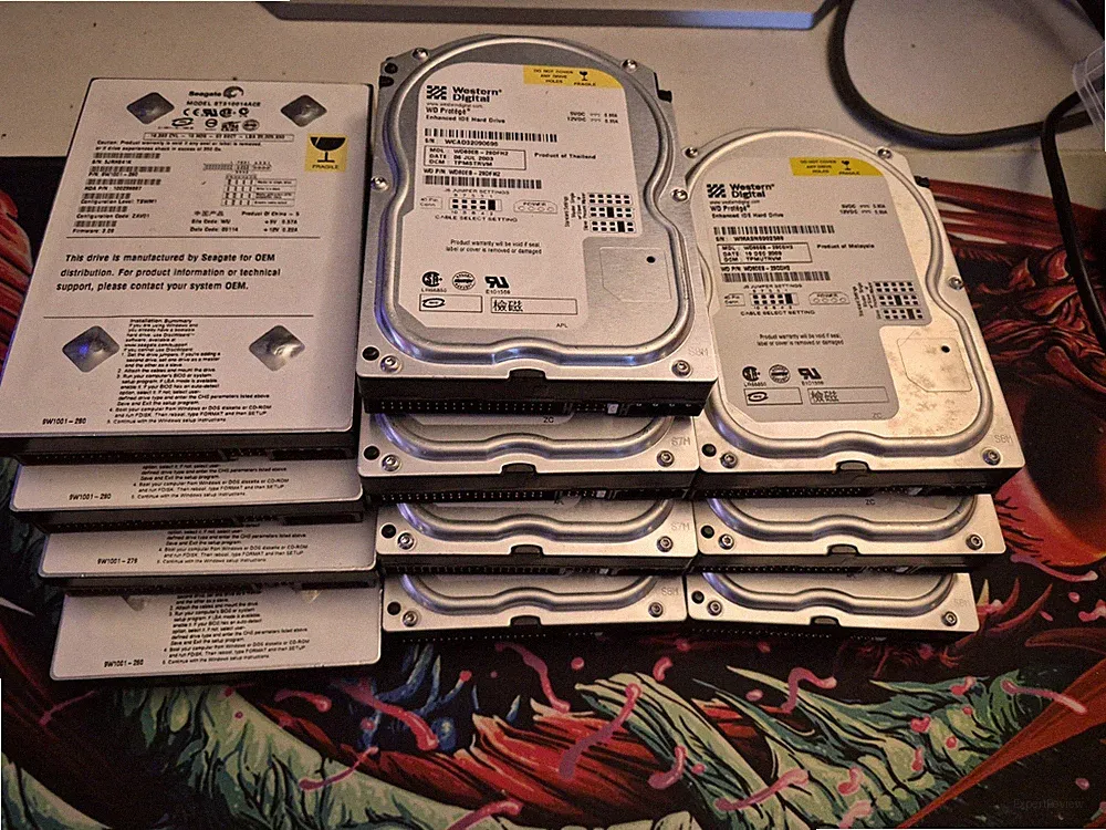 Original Xbox Hard Drive Lot